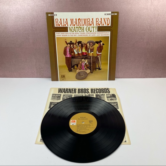 Baja Marimba Media Vintage Baja Marimba Band Watch Out Vinyl Music